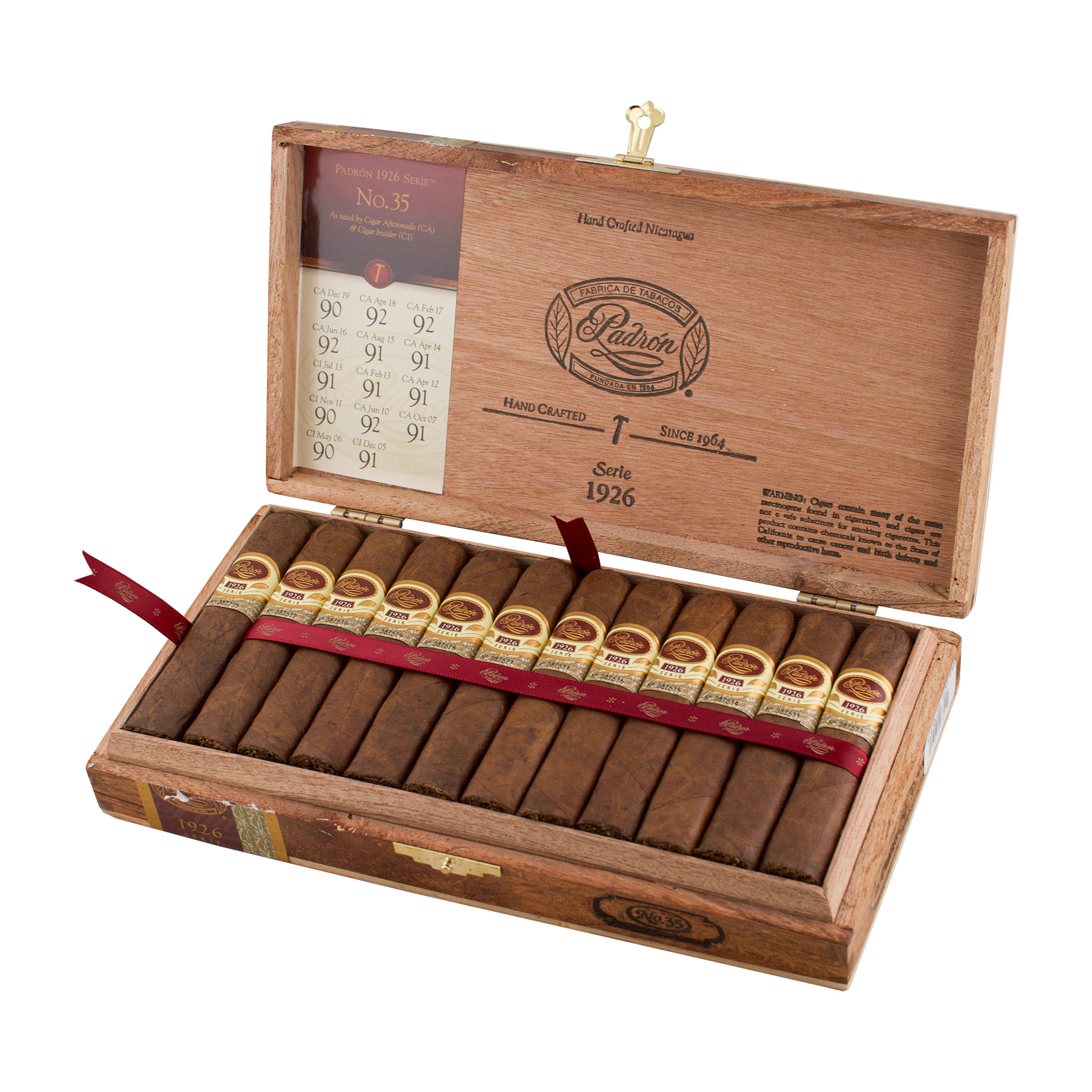 Padron 1926 No. 35 Natural Robusto Cigar - Box